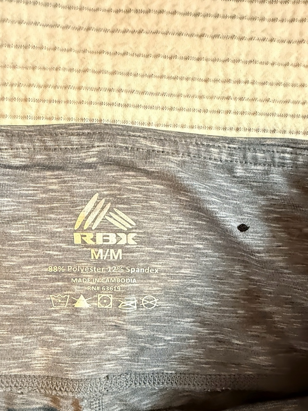 RBX Womenâs Heather Gray Performance Joggers - Picture 3 of 3